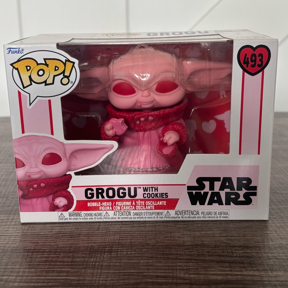 Star Wars Grogu with Cookies Funko Pop